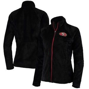 San Francisco 49ers  Women's Tie Breaker Fleece Full-Zip Jacket